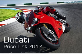 DUCATI Price List 2012 新車價表