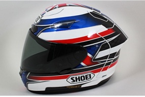 360° SHOEI X-12 REVERB 英國色彩的拉花