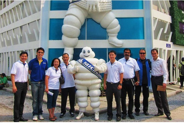 Michelin和BG合力開招大中華市場