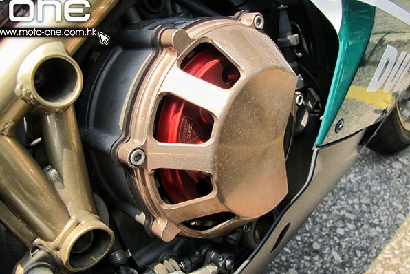 香港Ducati杜卡迪上的改裝用品