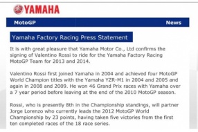 羅絲正式回歸Yamaha~