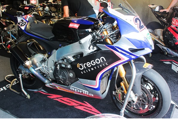 2012 Macau GP Aprilia RSV4－英國BSB超電戰車
