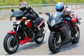 1983 HONDA MVX 250F & 2012 MV AGUSTA F3 675－劃時代巨變