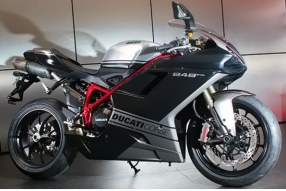 2013 Ducati 848 evo Corse SE美輪美奐的鋁合金油缸