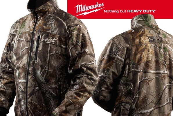 Milwaukee M12迷彩發熱風褸－WAR GAME迷適用