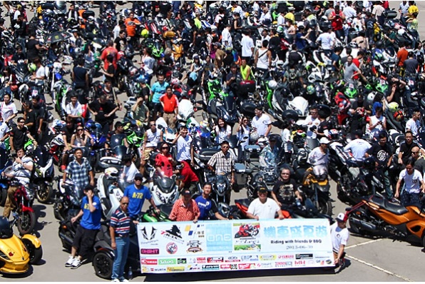 機車盛夏遊-欣澳大合照