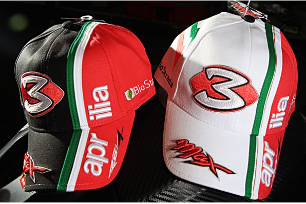 APRILIA RSV4 + MAX BIAGGI + SBK =型T與型CAP帽系列