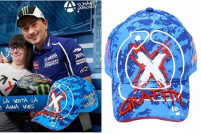 JORGE LORENZO GRAFFITI CAP 羅倫素慈善拉花CAP帽