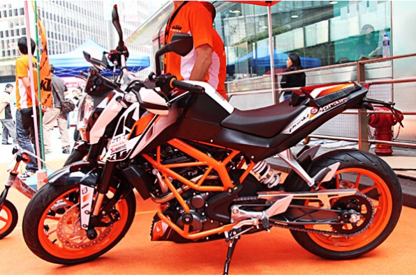 KTM 奧地利橙色力量 - 2013香港電單車節