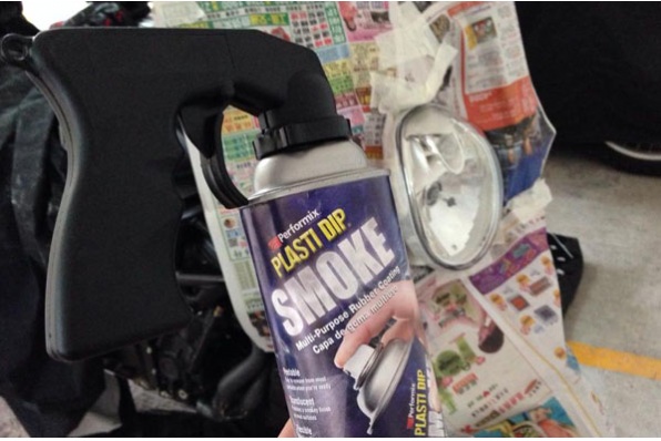 Plasti Dip「撕得甩」噴油 - 讀者DIY大燈霧化效果示範