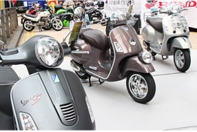 PIAGGIO、VESPA意式綿羊展區 - 2013香港電單車節