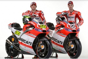 Motogp DUCATI GP14新花亮相~