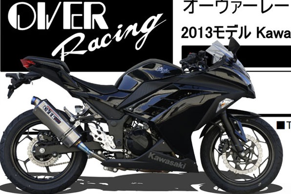 OVER TT-formula全鈦合金排氣管抵港~