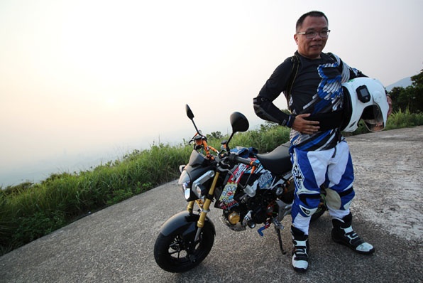 阿牛& HONDA MSX125-誓完中坑特技夢