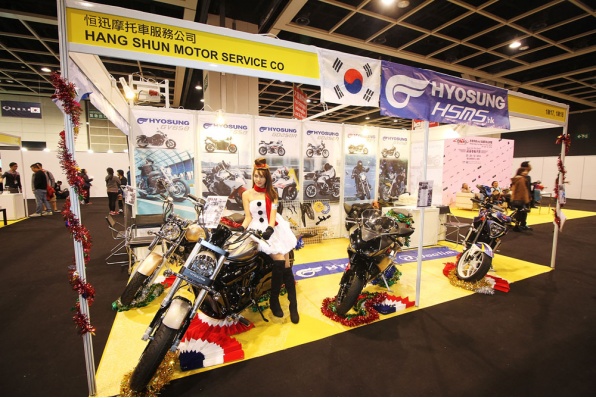HYOSUNG 2015年款新車系@香港車展2014