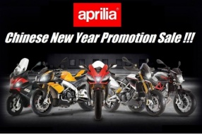 Aprilia Chinese New Year Promotion Sale 農曆新年推廣優惠