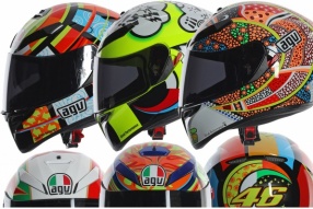 AGV K3 SV 多款羅絲特別拉花頭盔抵港