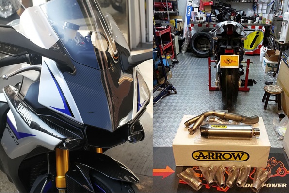 銀星摩托車維修中心x榮興車隊－YAMAHA YZF-R1M改裝實戰篇(PART2)