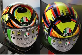 2015 AGV K5-JET 感動、日月、元素的羅絲拉花開面頭盔