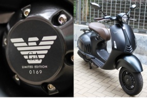 Vespa 946 150 EMPORIO ARMANI│時裝品牌特別限量版│優雅登場│售價HK$99,800