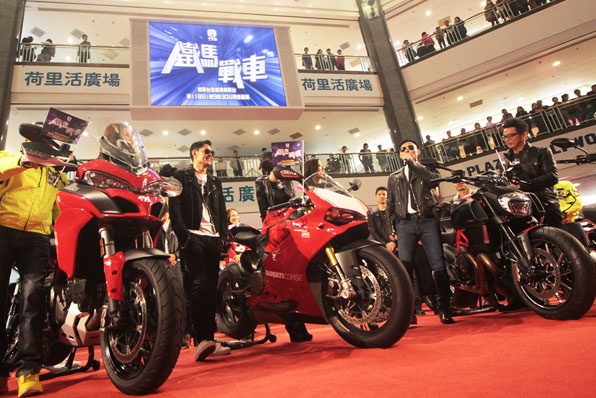 DUCATI車主會－協助拍攝新劇《鐵馬戰車》