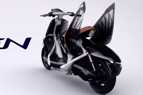 YAMAHA 04GEN-透明翅膀概念車