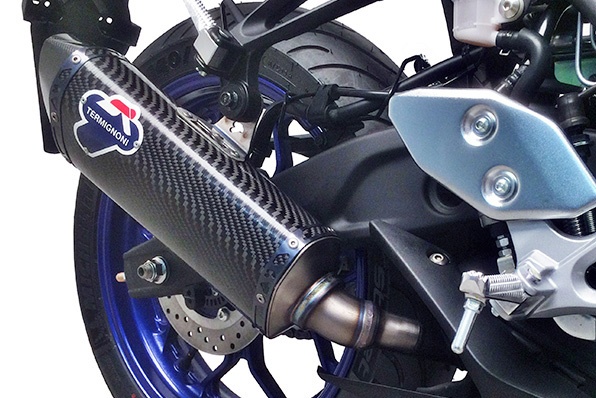 Termignoni YAMAHA YZF-R3排氣系統抵港~