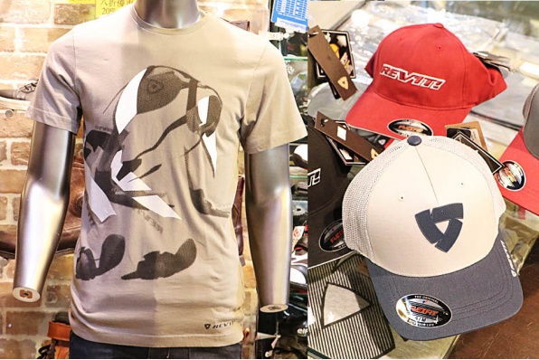 REV'IT 時款T-SHIRT及CAP帽抵港