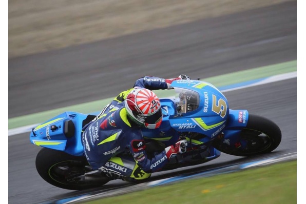 Moto2冠軍－Johann Zarco測試SUZUKI Motogp戰車