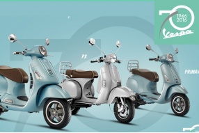 Vespa 70週年特別版－GTS、PRIMAVERA、2衝PX150