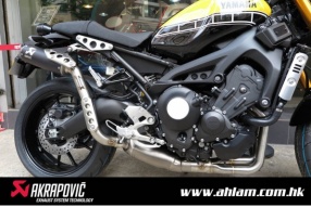 AKRAPOVIC YAMAHA XSR 900 蠍子鈦合金全梳排氣喉抵港