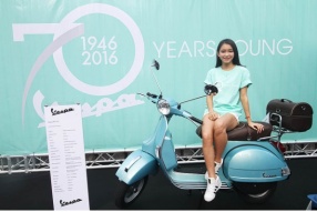 VESPA 成立70週年主題│2016香港電單車節