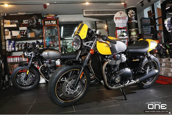 2017 TRIUMPH STREE CUP-TRIUMPH入門版CAFE RACER 