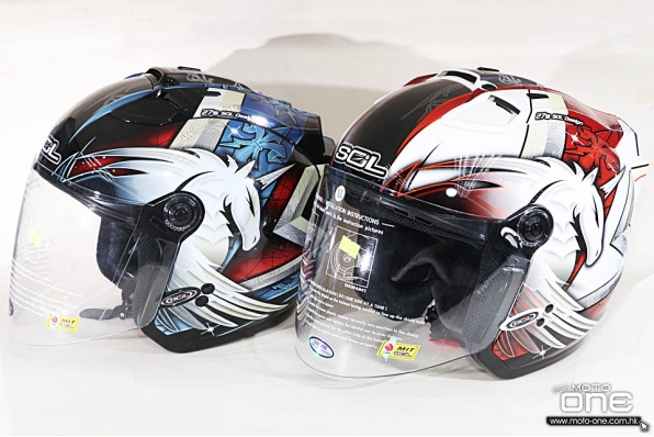 SOL SL-27S開面背LED燈頭盔 - 獨角獸新色抵港