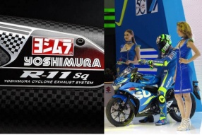 伊恩朗尼出席泰國車展SUZUKI GSR150及GSX-R1000宣傳活動 - Yoshimura GSR150、GSR750、GSX-R1000 2017專用排氣管同時登場 