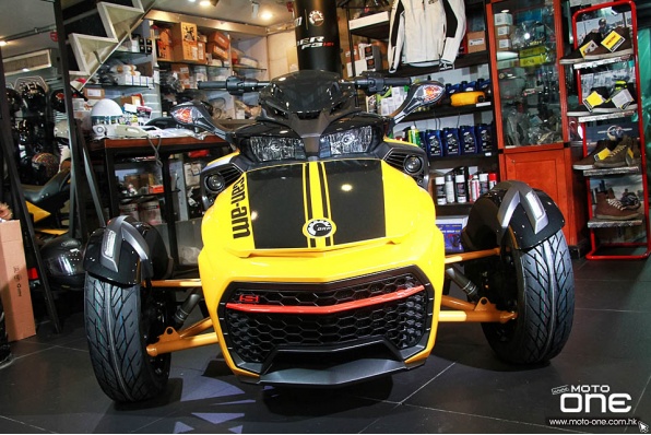 2017 Can-Am Spyder F3-S Daytona 500 Edition - 地通拿特別版三輪電單車抵港