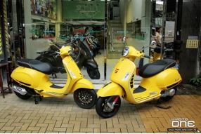 2017 VESPA Sprint 150 & GTS Super 300-檸檬黃新色抵港