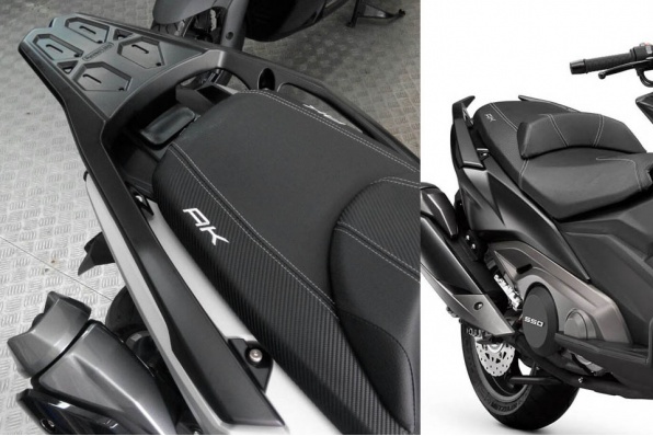 KYMCO AK 550 原廠尾箱架經已到貨=