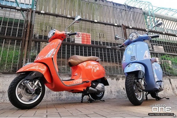 2017 VESPA PRIMAVERA 150 粉橙及粉藍兩色登場