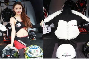 DAINESE HK 人氣模特兒在場│AGV最新K1全面頭盔│AIRBIG氣囊展示│2017香港電單車節