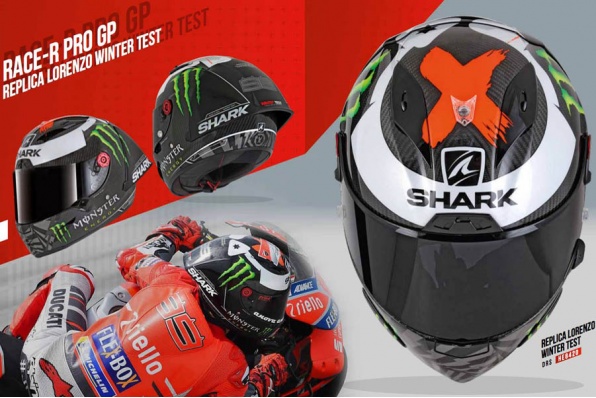 SHARK RACE R PRO GP頂級GP款首度推出│獨特車手彩繪配上鴨尾設計│接受訂購