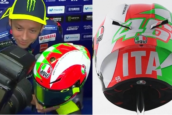 AGV PISTA GP R ROSSI MUGELLO 2018│羅絲主場頭盔出爐│向意大利致敬