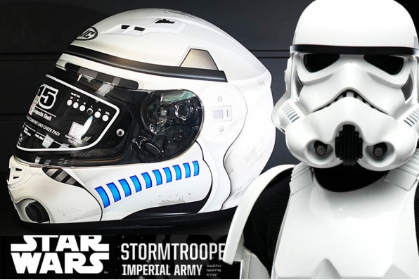 HJC x Star War 系列 CS-15 Storm Trooper│戰士的痕跡│售價$1380