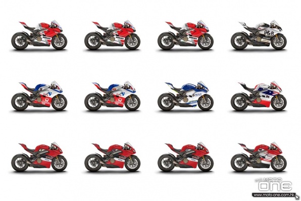 Ducati Panigale V4 S-12部Motogp、WSBK花網上拍賣