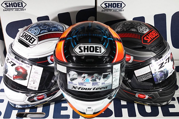 Shoei X-14 De Angelis MOTO2車手新花及Z-7 2018年限定機械造型TROOPER花 - 頭盔王現貨發售