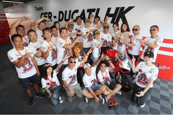 Team CER-DUCATI HK 泛珠大豐收 - Alessandro Valia奪得公開A組全年總冠軍及關英豪奪公開B組全年總季軍