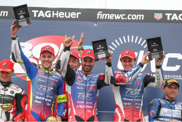 BRIDGESTONE輪胎 X F.C.C. TSR Honda 車隊奪得2018-2019年度首站 - 法國24小時世界摩托車耐力賽冠軍