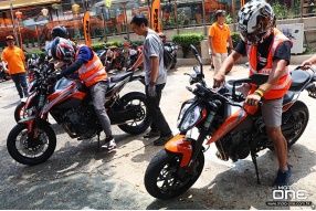 KTM 790 DUKE ABS 試車日 - 西貢暢遊、優閒茶座的試乘會 