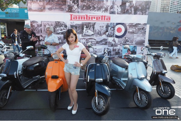 MOTO DEPOT 摩托倉 x LAMBRETTA V200復古新羊 x 經典名駒│2018香港電單車節