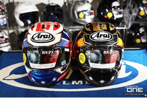 ARAI RX-7X PEDROSA SPIRIT BLUE / GOLD│柏度莎「侍」紅藍白及金黑武士花頭盔│鴻興現貨發售